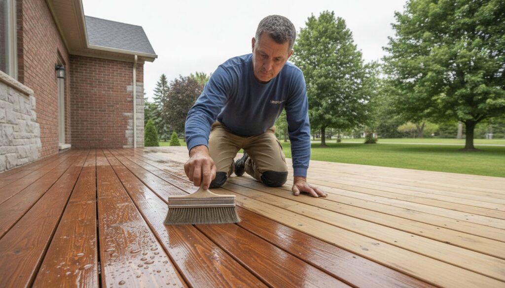Professional Exterior Wood Sealing Services: Protecting Your Ontario Investment