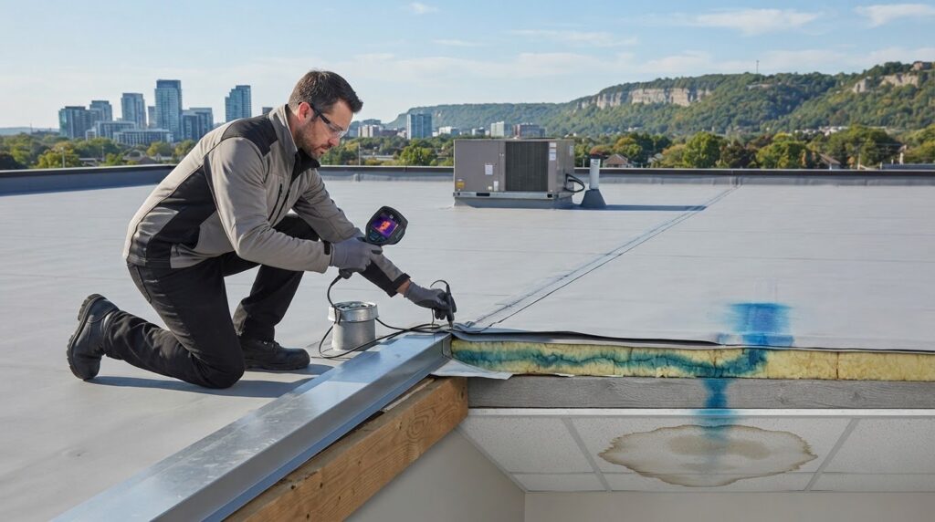 Flat Roof Leak Detection Specialist: How to Choose the Right One